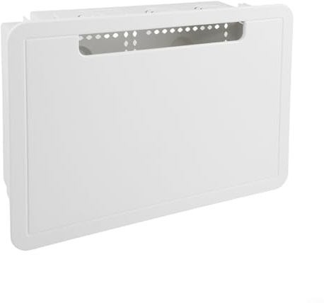 HEBEOT Caja de medios empotrada de TV, caja de medios estructurada estándar de 40.6 cm espárragos ocultan bloques de extensión 39 * 26.5 * 9.5cm