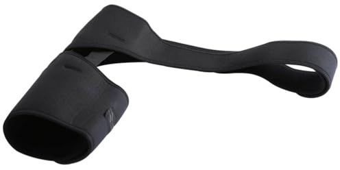 DECORN Tutore per Spalla, Cinghia per Spalla, Fascia Regolabile, Fascia di Supporto Destra/Sinistra, allevia lesioni della Cuffia dei rotatori e stiramenti muscolari, Confortevole e Traspirante, Nero