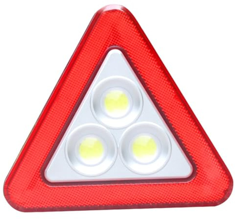 Gogogmee Señal De Advertencia De Luz Led Para Vehículos Triángulo Reflectante De Seguridad Vial Para Carretera Triángulo De Emergencia Luces Led Para Coche