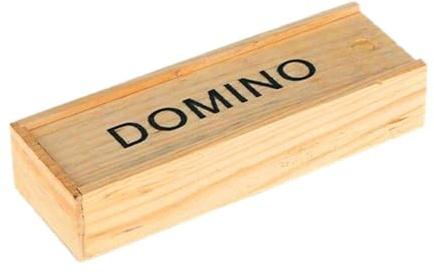 Dominospel | Set med 28 dubbla sex dominossbrickor, professionellt | dominoss dominoss spel för vuxna, familjer och