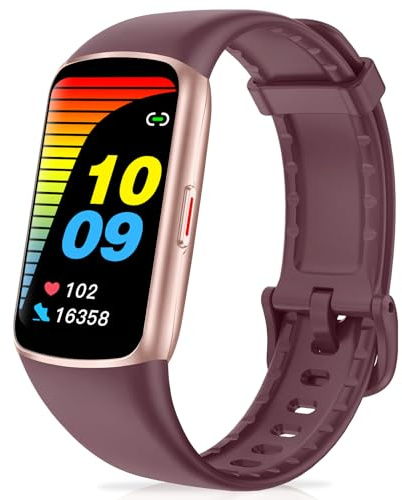 Bakoor Fitness Tracker Step Tracker with 24/7 Heart Rate Blood Oxygen Sleep Monitor, 123 Sports Modes Smart Watches, 1.47''AMOLED Touch Color Screen Fitness Watch, Counter Pedometer for Women Men