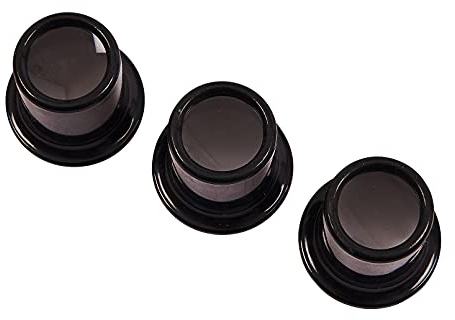 Amtech S2905 Eye Loupe Set, Jewellers Loupe Magnifier for Watches, Coins and Stamps 3-Piece set includes x2, x5, and x10 lenses