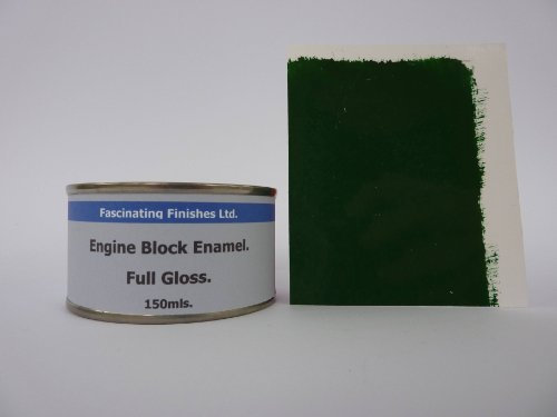 1 x 150ml British Racing Green Engine Block Enamel Petrol Oil Resistant Heat Paint