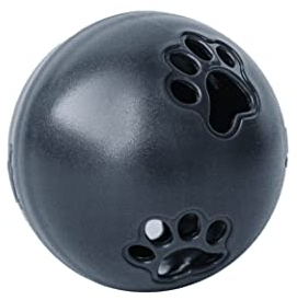 SCHUTZGEIST Katzen-Snackball Ø 6cm - Made in Germany - frei von Schadstoffen - Cat Activity Snackball, Leckereienball für Katzen, Futterspielzeug, Futterball, Snackspender, Leckereienspender