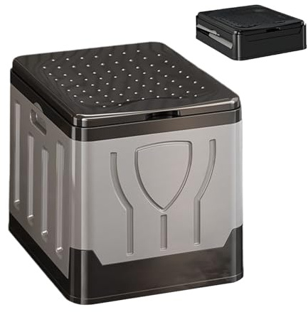 Toilette De Camping | Seau Pliable Grand Ergonomique,Pot De Camping Pliable Pour Voyage | Pour Randonnée Plage Tente Bateau Maison Enfants Adultes