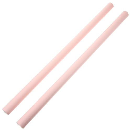 GAROZATION Palos de Estiramiento para Corrección Postural 2 Piezas 60 Cm, Varillas Correctoras de Joroba Núcleo de Acero y Espuma Antideslizante, Accesorios para Yoga y Pilates, Soporte