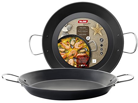 IBILI - Paellera inducta - 40 cm - Acero - Antiadherente - 9 raciones