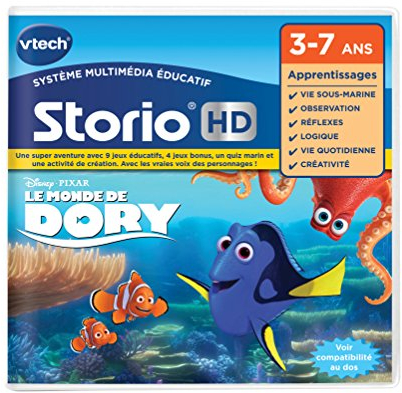 VTech - 274905 - Jeu HD Storio - Le Monde de Dory