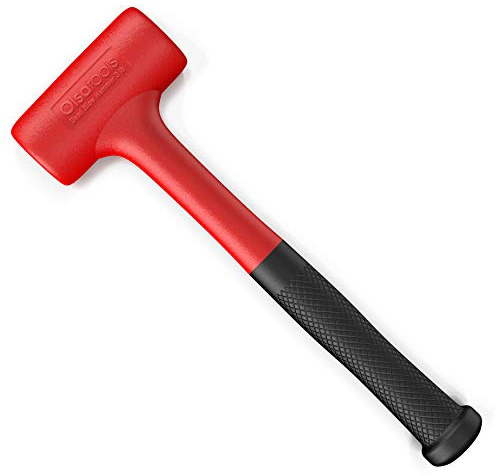 Olsa Tools Dead Blow Hammer - 3 lb - Non-Marring Polyurethane Head - Rebound Resistant - Impact Absorbing Soft Face Mallet - Professional Grade Automotive Tool - Part: 1274