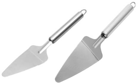 PRETYZOOM Pala per Pizza E Formaggio in Acciaio Inox Utensile da Forno Paletta per Torta Multiuso Lavabile in Lavastoviglie Facile da Pulire per Torte E Quiche