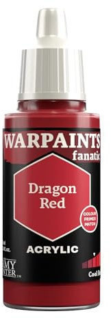 The Army Painter Warpaints Fanatic: Dragon Red 18 ml Acryl Hobbyfarbe Flasche