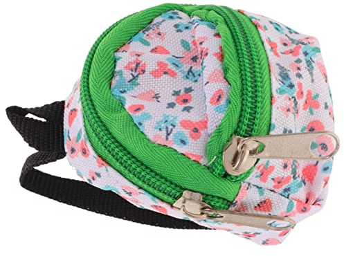 KOMBIUDA Puppenrucksack Puppenfotografie Requisiten Kleines Modell Spielzeug Mini Ornament Puppenhaus Zubehör Kleiner Rucksack Mini Rucksack Mini Puppentasche