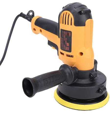Asixxsix Kit lucidatrice e tampone per Auto, Lucidatrice Portatile Casuale 700 W Kit lucidatrice orbitale Senza Fili 3700 Giri/min per Detailing Auto, smerigliatura, lucidatura