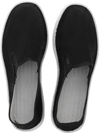 Chaussures de Kung-fu Chinoises Noires Taille 41, Lot de 1 Set de Set