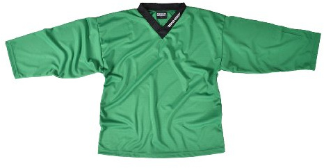 SHER-WOOD - Eishockey Trainingstrikot für Erwachsene I stilvolles Practice Jersey aus gelochtem, Grün, Gr. XXXL