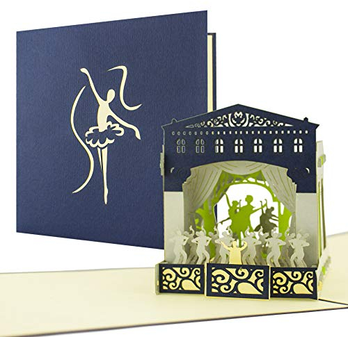 Schöne Verpackung für Konzertkarten, Theater, Musical, Balett, Oper als Geschenk und Gutschein perfekt A02