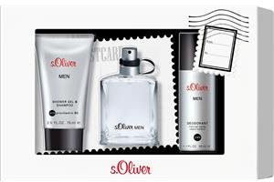 s.Oliver Herrenduft Geschenkset s.Oliver Men Eau de Toilette 30ml + Shower Gel 75ml + Deodorant 50ml