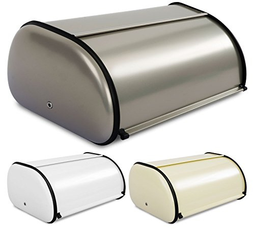 casa pura® Bernd Panetière/boîte à pain avec trous d'aération 3 couleurs Qualité alimentaire