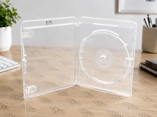 Vision Media - Lot de 10 étuis Transparents pour PS3 pour Jeux DVD/Blu-Ray