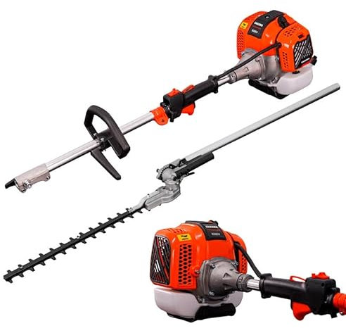 SAKAWA Cortasetos de Altura Convertible 48cc