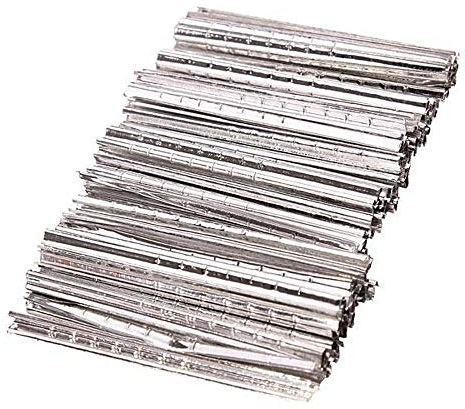 Sitrda - Juego de herramientas de gancho para cerrajería (100 unidades), color plateado