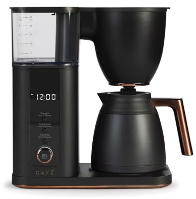 Café Specialty Drip Coffee Maker | 10-Cup Insulated Thermal Carafe | WiFi Enabled Voice-to-Brew Technology | Smart Home Kitchen Essentials | SCA Certified, Barista-Quality Brew | Matte Black