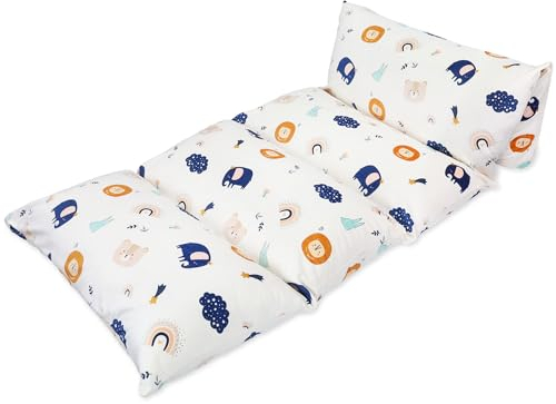 Totsy Baby Bodenkissen Bezug 220x80 cm flauschig - Kuschelkissen Kinderkissen Kissen Hülle für Kinderzimmer Kinder Plüschkissen Überzug für Kleinkind Deko