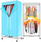 Gziztx Heated Clothes Airer with Cover, Fast Heated Drying Rack 2-Tier Electric Clothes Dryer with 180 Minutes Timer, 15kg Capacity Clothes Airer Indoor