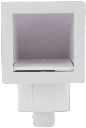Luocute Skimmer per Piscina, Skimmer Efficiente e Robusto in ABS Passante per Detriti Galleggianti, con Design Leggero e Salvaspazio per Piscine di Parchi Acquatici