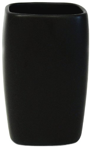 Spirella Gobelet Céramique Retro Noir