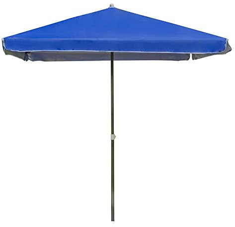 MNNM Parasol De Marché, Pare-Soleil, Parasol Rectangulaire, Parasol De Jardin Exterieur, Protection Solaire, Pied Excl, Anti-Pluie (Color : Blue)
