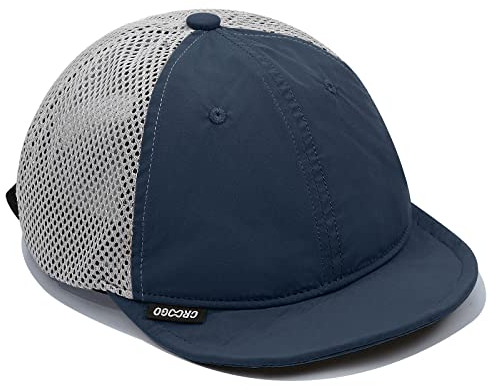 Clakllie Mesh Baseball Cap Nylon Short Brim Cap Verstellbar Schildkappen Polo Cap Unisex Trucker Cap Outdoor Sport Kappe Sun Caps
