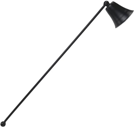 FTWdesign Klocka ljussläckare av metall – veke släckare i svart