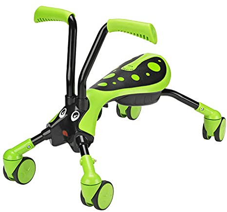 Scramblebug Hornet 4-Wheel Balance Bike Trike For 1-3 Year Old Toddlers, Fold and Go, Ride-On Trike That Develops Your Toddler’s Balance and Motor Skills, 360 Wheels for No Surface Scratches