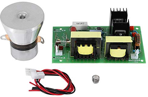 Mskidand Nettoyeur de transducteur à ultrasons 100 W 28 kHz haute performance + Power Driver Board 220vac Pièces de nettoyage à ultrasons