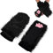 SIROLISA Furry Cat Paw Mittens Gloves for Women Soft 3D Toes Beans Fingerless Cat Claw Paws Pad Sleeve
