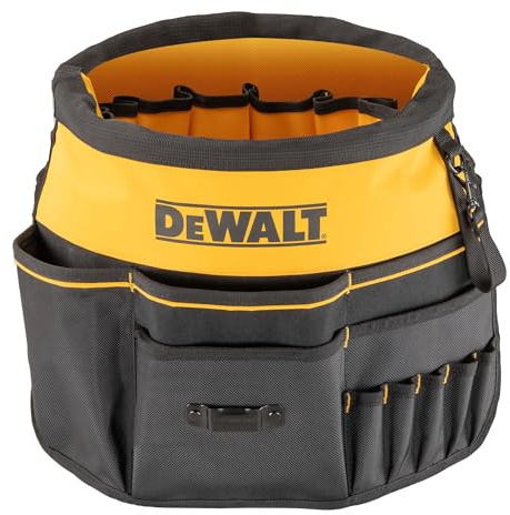 DEWALT Tool Organizer, 37 Pockets and Loops for Tool Storage Including a TOUGHCASE Pocket (DWST560109)