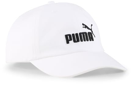 Puma ESS Logo Cap Adult Unisex NO.1 BB White One Size