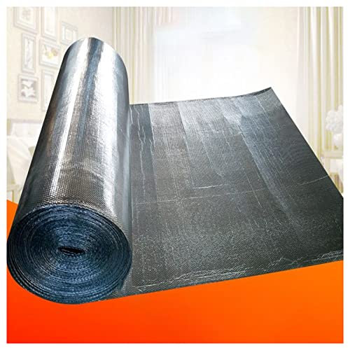 Pannello isolante a doppio strato per termosifone, riflettente, per pareti, tetti, pavimenti e soffitte, rotolo riscaldante impermeabile per efficienza energetica