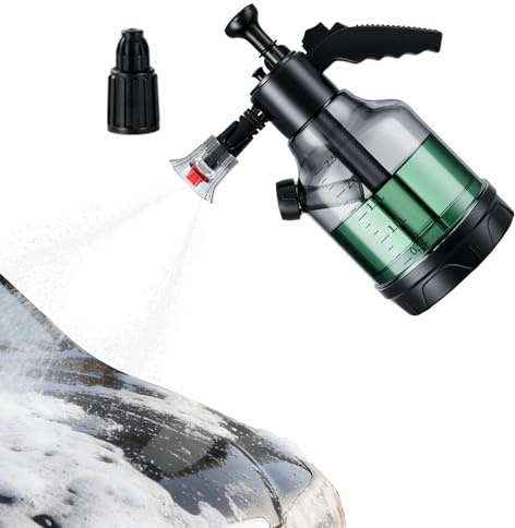 Spruzzatore Di Schiuma - Spruzzatore Schiumogeno Portatile A Mano Per Lavaggio | di Sapone a Pressione Manuale | Per Il Detailing Di Auto, Camion, Moto, SUV, Veicoli E Per Il Giardino