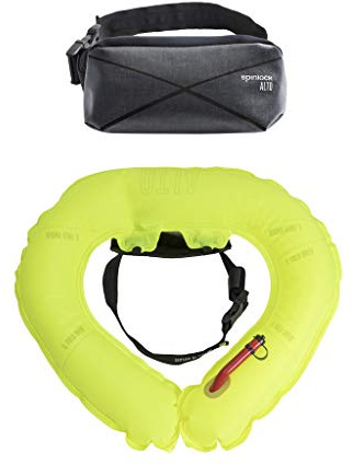 Spinlock Alto 75N PFD - Nera - Galleggiabilità Enorme 75N - Cintura Regolabile in Vita per Una vestibilità Aderente
