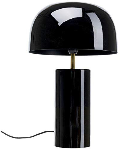 Kare Design Tischleuchte Loungy, Schwarz, 38x25x25 cm, Tischlampe, Schreibtischlampe, Nachttischlampe, Leuchtmittel nicht inklusive, Wohnzimmer