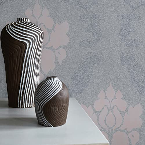 TADESSI WTD 475 Baroque Giulia M1-No.475 Papier peint non tissé avec ornements pour salon, chambre à coucher, cuisine