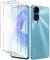 [3 Piezas] Protector de Pantalla para Honor 90 Lite Cristal Templado, Weideworld Antihuellas Resistente Arañazos Cristal Templado para Honor 90 Lite