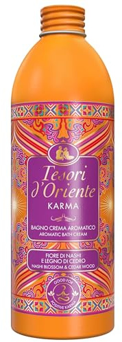 Tesori d'Oriente Karma - Duschgel 500 ml x1 - Zitrone, Bergamotte, Nashi-Blume, Zedernholz