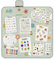 Couverture Pique Nique Enfants Imperméable Lavable - Nappe de Picnic Fille Fils Grand Portable Pliable Extra Large avec Sangle - Tapis Plaid Plage Randonnée Camping Parc (Jeux Montessori, 200x200 cm)