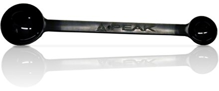 PEAK XXL Dosierlöffel 30cm (Zweiseitig) - 1 Stück (1er Pack) - Schwarz - Kunststoff - Meßlöffel