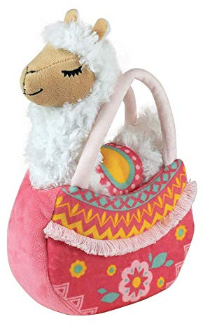 Jemini 023783 LOLA LE LAMA Plüschtier +/- 24 cm im Beutel, weiß