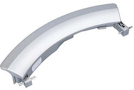 DL-pro dörrhandtag för Siemens iQ700 iQ500 varioPerfect S16 S14 00751789 751789 dörröppnare fönsterhandtag handtag silver med axlar för tvättmaskin frontlastare