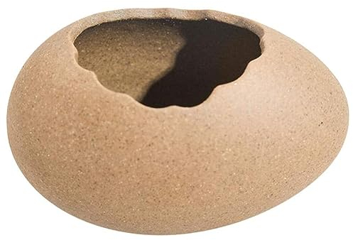 Gebrochene Eierschale Blumentopf Keramik Vase Mini Pflanzenbehälter für Blumen Bonsai Sukkulenten Kaktus